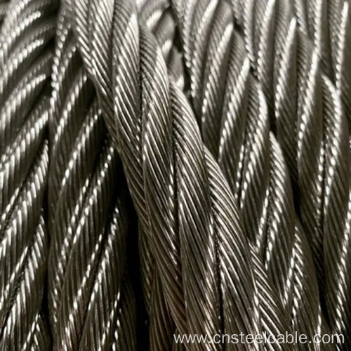 7X19 Dia.8mm Galvanized steel wire rope